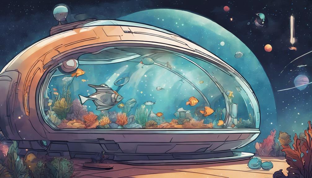 fish in space exploration